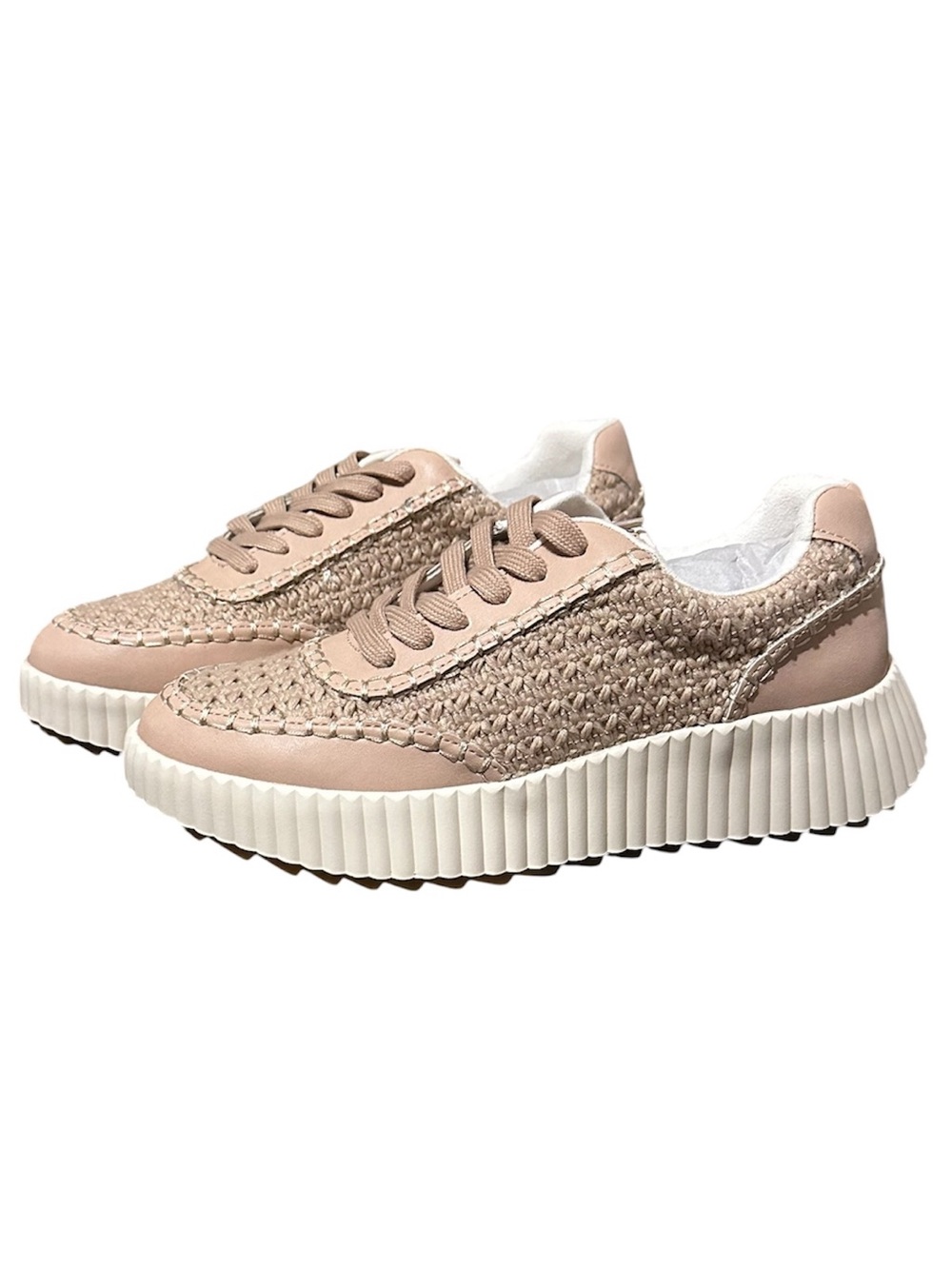 Shushop Selina Woven Sneakers- Mauve